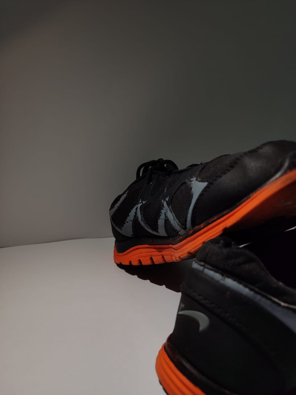 Peak Street Sprint – Black/Orange | Grunge Graphic Edition | Thrifted Heat