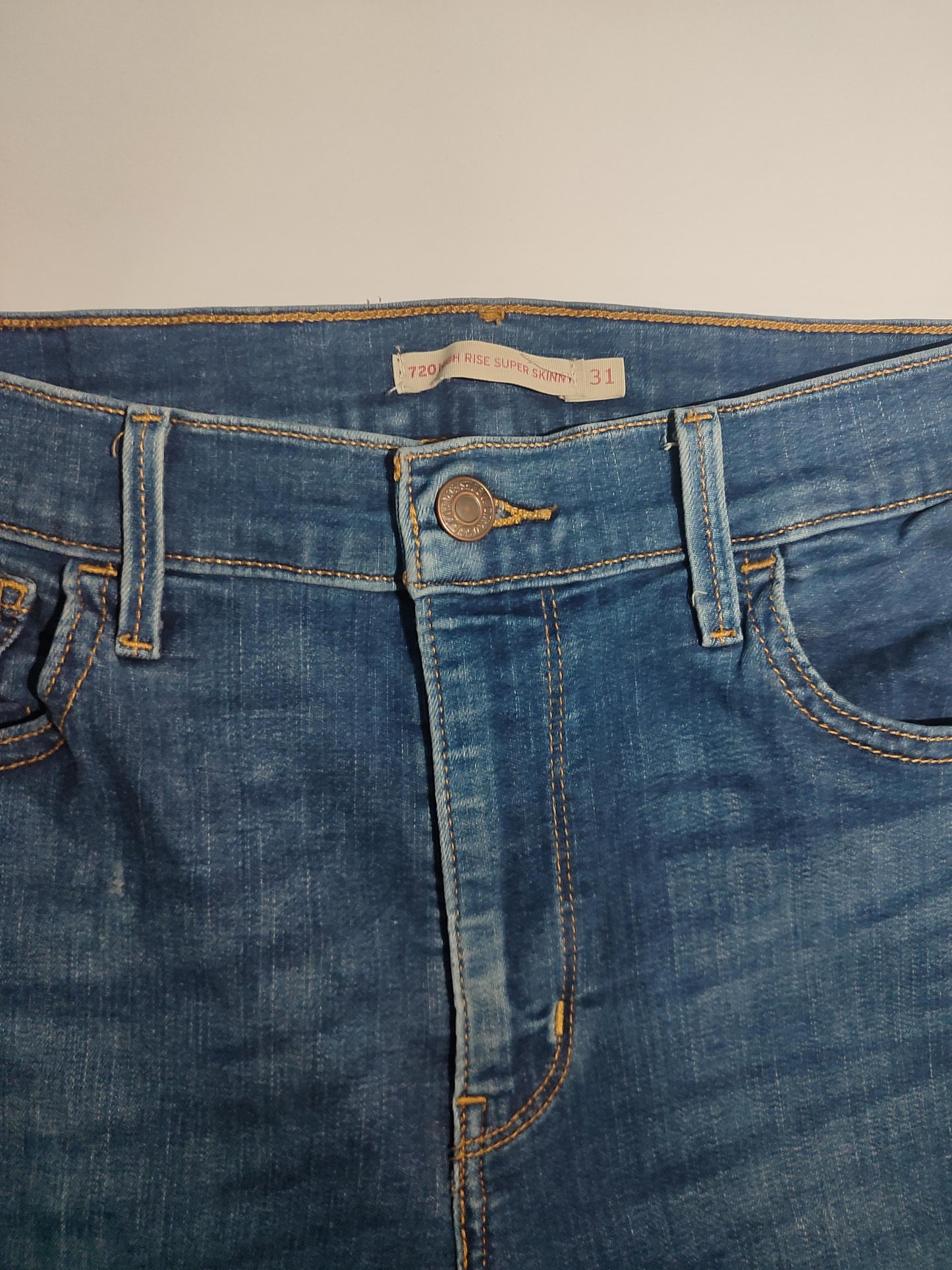 Levi’s Strauss Medium Blue Skinny Jeans – Original & Comfortable Fit
