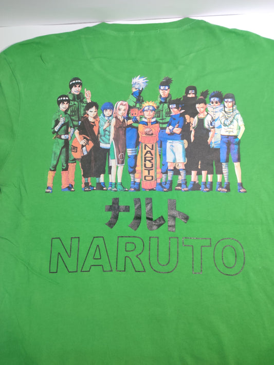 Naruto Ramen Green T-Shirt – Cool & Comfy Anime Style