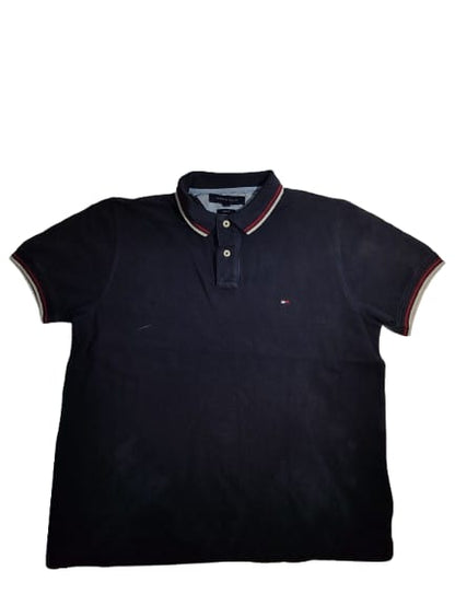 Tommy Hilfiger Black Polo Shirt – Smart, Simple & Original