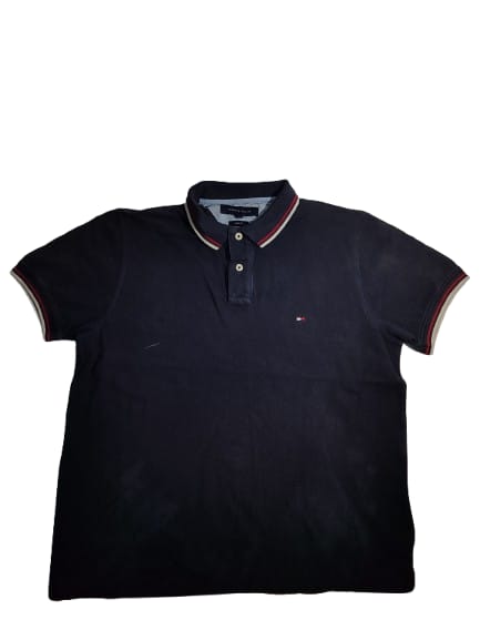 Tommy Hilfiger Black Polo Shirt – Smart, Simple & Original