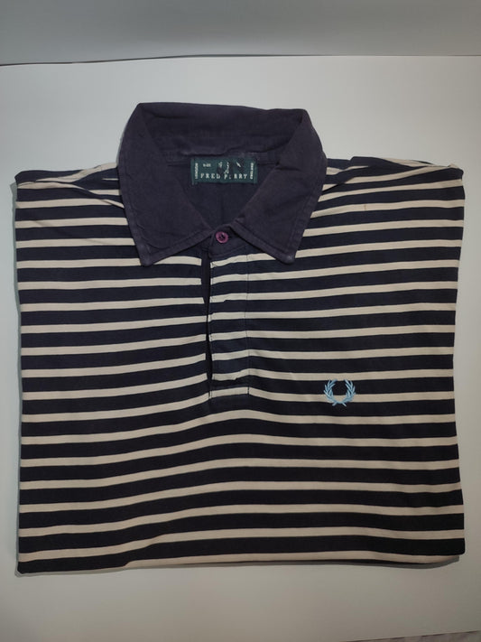 Stylish Black & White Striped Polo – Cool, Comfy & Casual