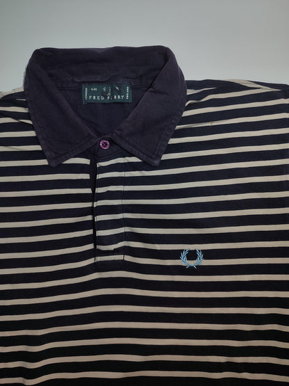 Stylish Black & White Striped Polo – Cool, Comfy & Casual
