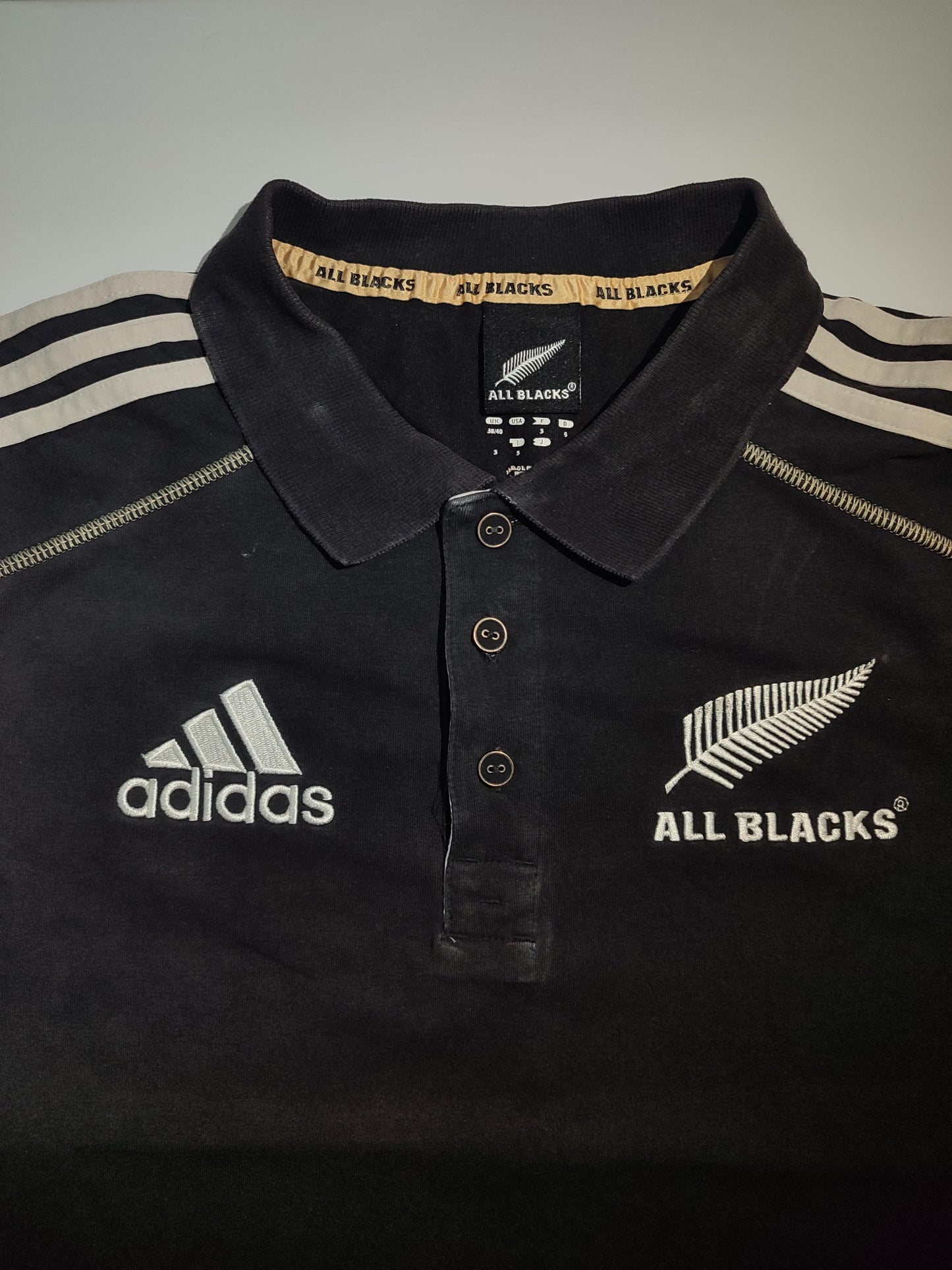 Original Adidas All Blacks Polo Shirt – Black Sports Style