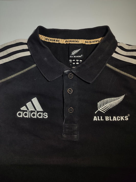 Original Adidas All Blacks Polo Shirt – Black Sports Style