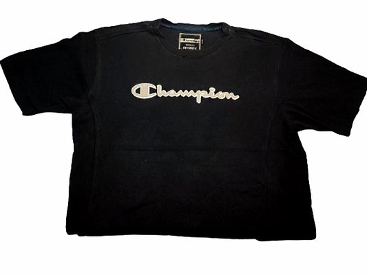 Original Champion Black T-Shirt – Bold, Clean & Classic Look