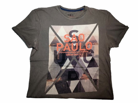 Men's Graphic T-Shirt – “Sao Paulo” Urban Style Tee