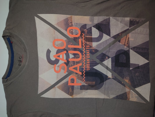 Men's Graphic T-Shirt – “Sao Paulo” Urban Style Tee