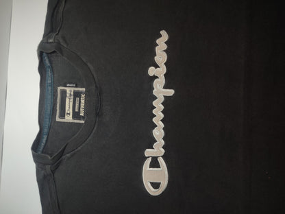 Original Champion Black T-Shirt – Bold, Clean & Classic Look