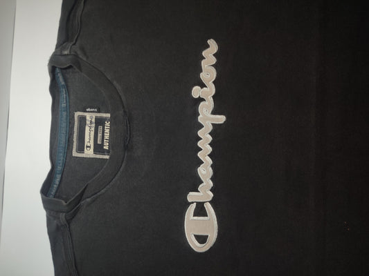 Original Champion Black T-Shirt – Bold, Clean & Classic Look